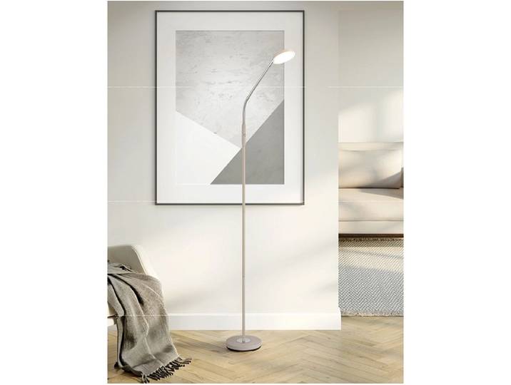 GLOBO Stehlampe SILVIO variable Intensität 173cm 6W sandfarben