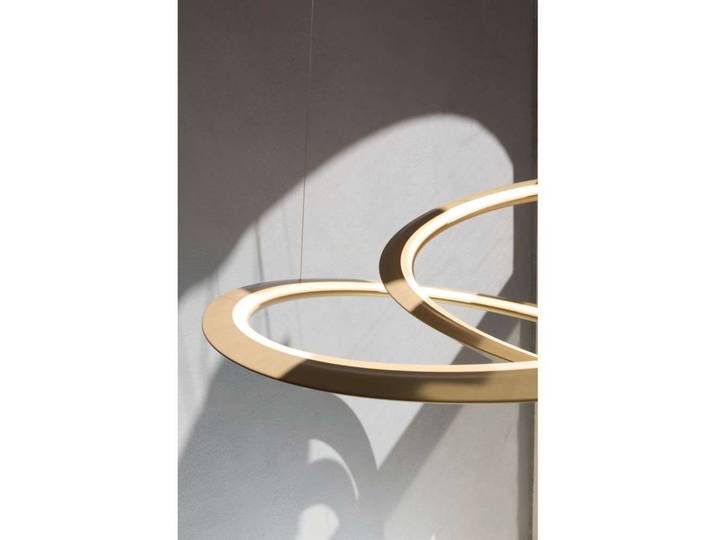 Kepler Minor Suspension Painted Gold - Nemo Lighting - Salle à manger - Aluminium