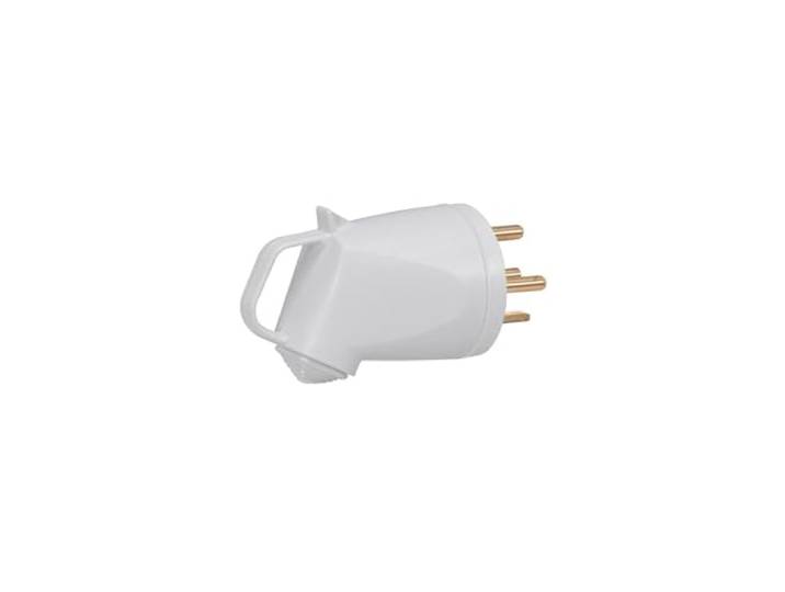 055855 - Fiche Male Legrand 3p+t 32a 380v - Sortie Coudée à Terre Plate