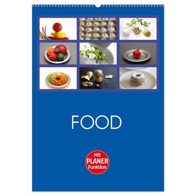 Food (Wandkalender 2026 DIN A2 hoch), CALVENDO Monatskalender