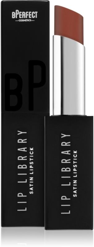 BPerfect Lip Library Satin Creamy Lipstick shade Drama 3 g