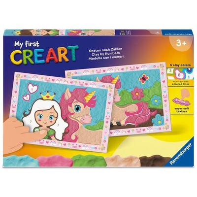 My First CreArt, Kneten nach Zahlen - Einhornglück