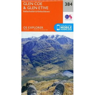 Glen Coe, Karte von Ordnance Survey, Ordnance Survey, 978-0-319-24630-6