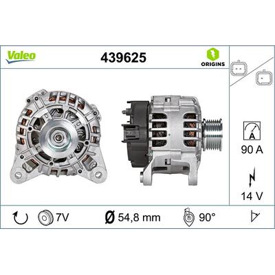 VALEO Generator NEW ORIGINAL PART 439625 für RENAULT (DFAC)