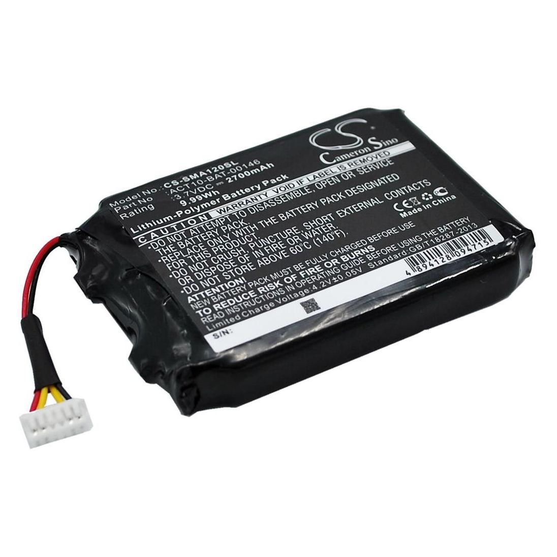 Battery for Satmap Active 10 etc (SMA120SL)