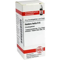 Hedera Helix D 6 Globuli 10 g