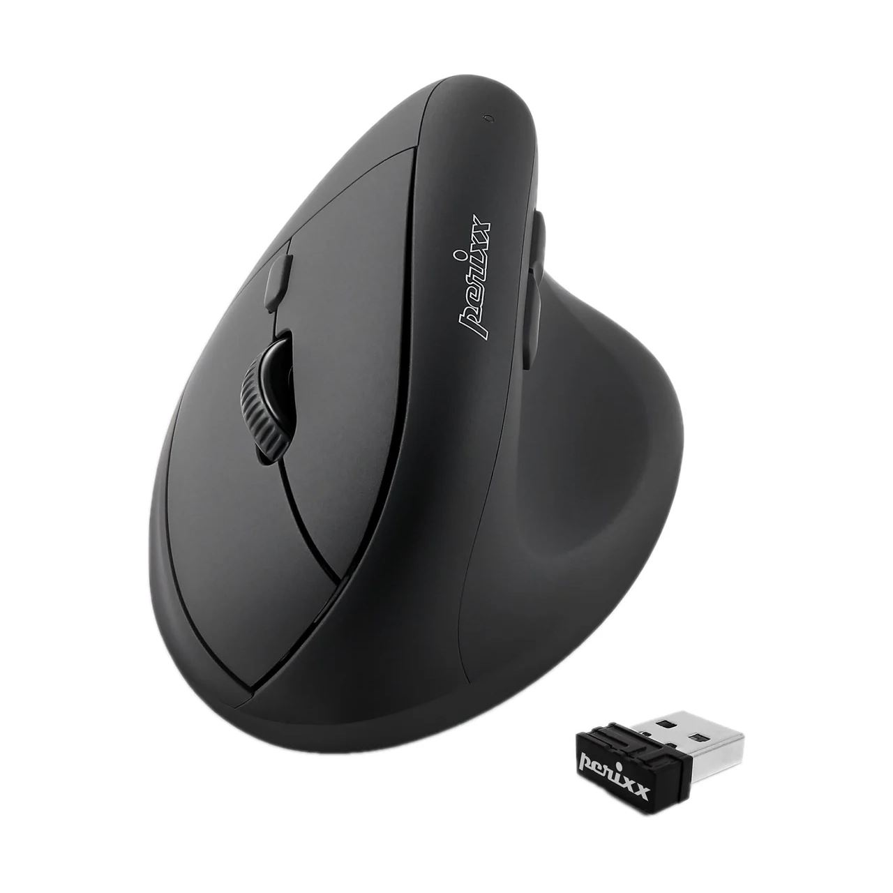 Perixx PERIMICE-608II, Kabellose Maus im Ergo Design