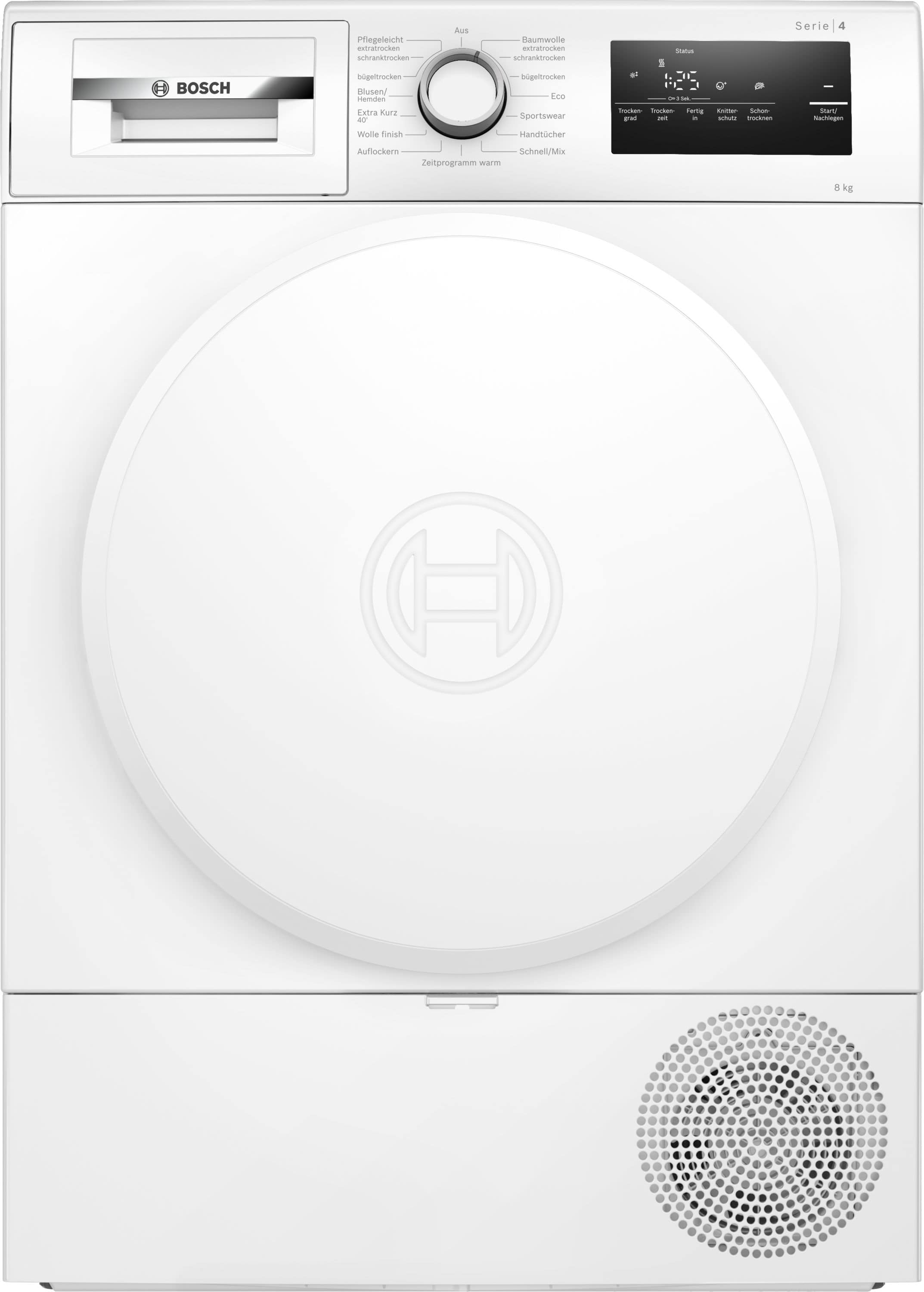 Bosch Serie 4 WTH83V94 Wärmepumpen Trockner Frontlader jetzt zusätzlich 50¤ Cashback sichern*!