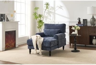 Upholstered Chaise Lounges Indoor Leisure Sofa