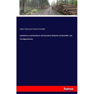 Kapitalismus und Sozialismus mit besonderer Rücksicht auf Geschäfts- und Vermögensformen, Taschenbuch von Albert Eberhard Friedrich Schäffle,