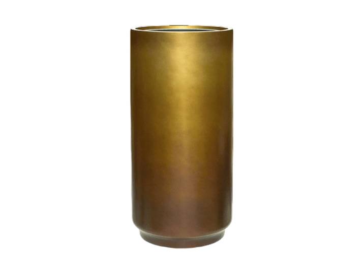 Hochwertiger Blumentopf „Gradient Zylinder“, verschiedene Grössen Honey matt Baq Design
