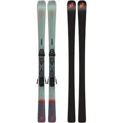 K2 Damen Ski DISRUPTION 78C W - ER3 10 Compact Quikclik black - anthracite SET, Größe 167 in Schwarz Schwarz
