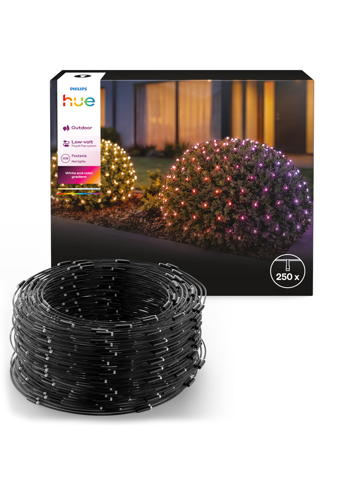 Philips Hue Festavia Lichtnetz, 250 LEDs