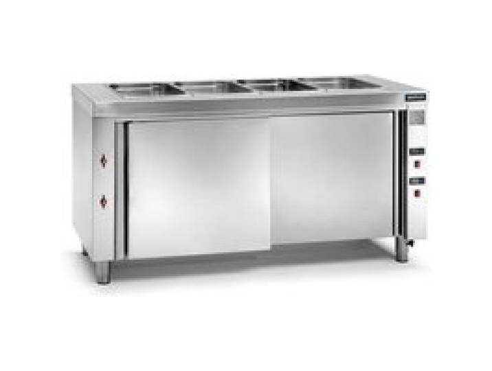 Table Inox Bain-Marie - 3 Bacs GN 1/1 - Gamme 700 - Réserve Chaude - Distform