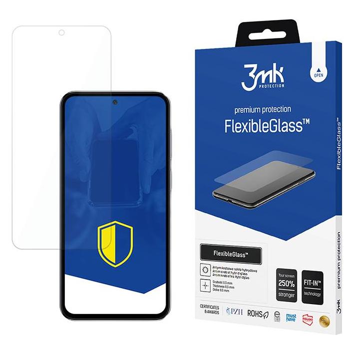 3MK FlexibleGlass Samsung Galaxy M35 Szkło Hybrydowe (1 Stk., Samsung Galaxy M35) (W-3FxGl-SGM35-0)