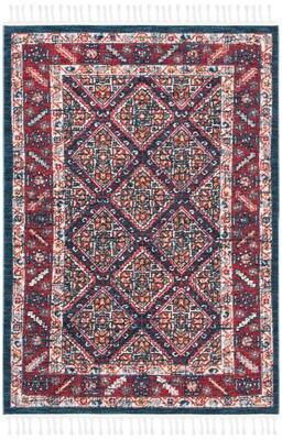 SAFAVIEH Farmhouse Linette Boho Tribal Polyester Rug