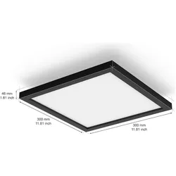 Philips Hue, Deckenleuchte, White Ambiance Aurelle (1820 lm)