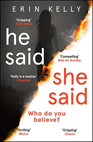 Erin Kelly - He Said/She Said: the gripping Sunday Times bestseller with a shocking twist - Preis vom 09.10.2026 07:28:09 h