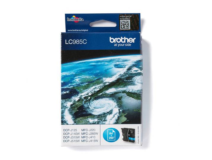 Brother LC985CBP inktcartridge 1 stuk origineel cyaan