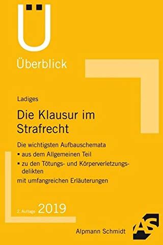 Manuel Ladiges - Die Klausur im Strafrecht - Preis vom 10.10.2026 11:48:34 h