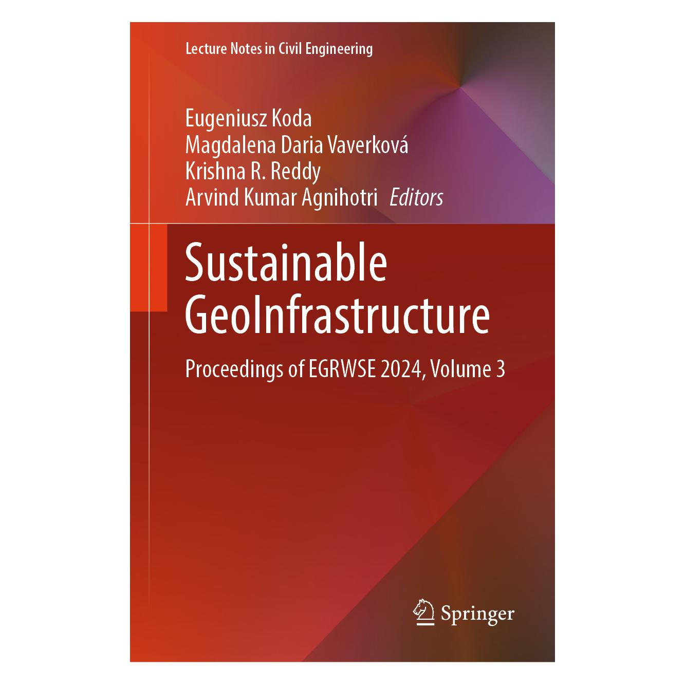 Springer Sustainable GeoInfrastructure (Englisch, Hardcover) (71878963)