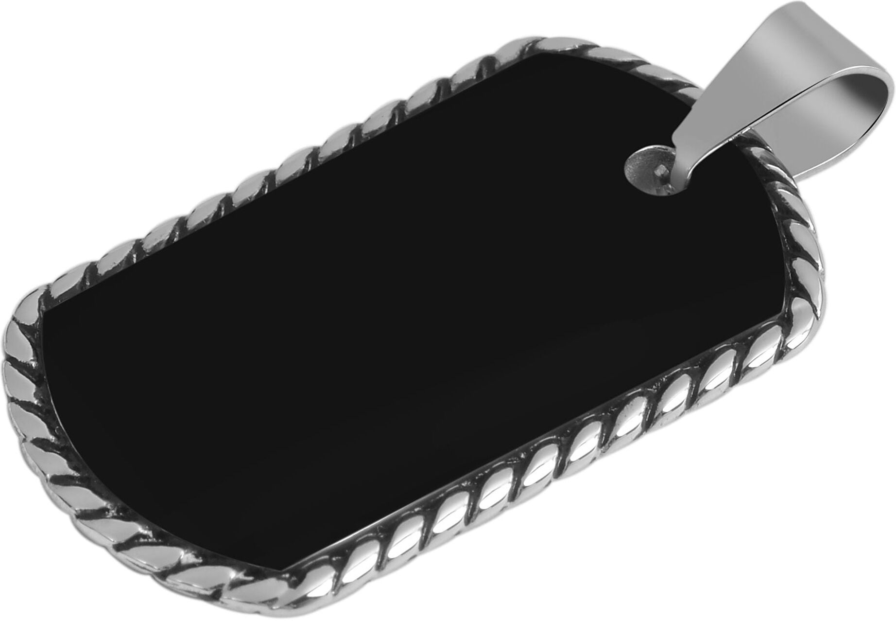 Kettenanhänger ADELIA´S "Unisex Anhänger aus Edelstahl", silber, Schmuckanhänger, Kinder, Edelstahl, Kettenanhänger