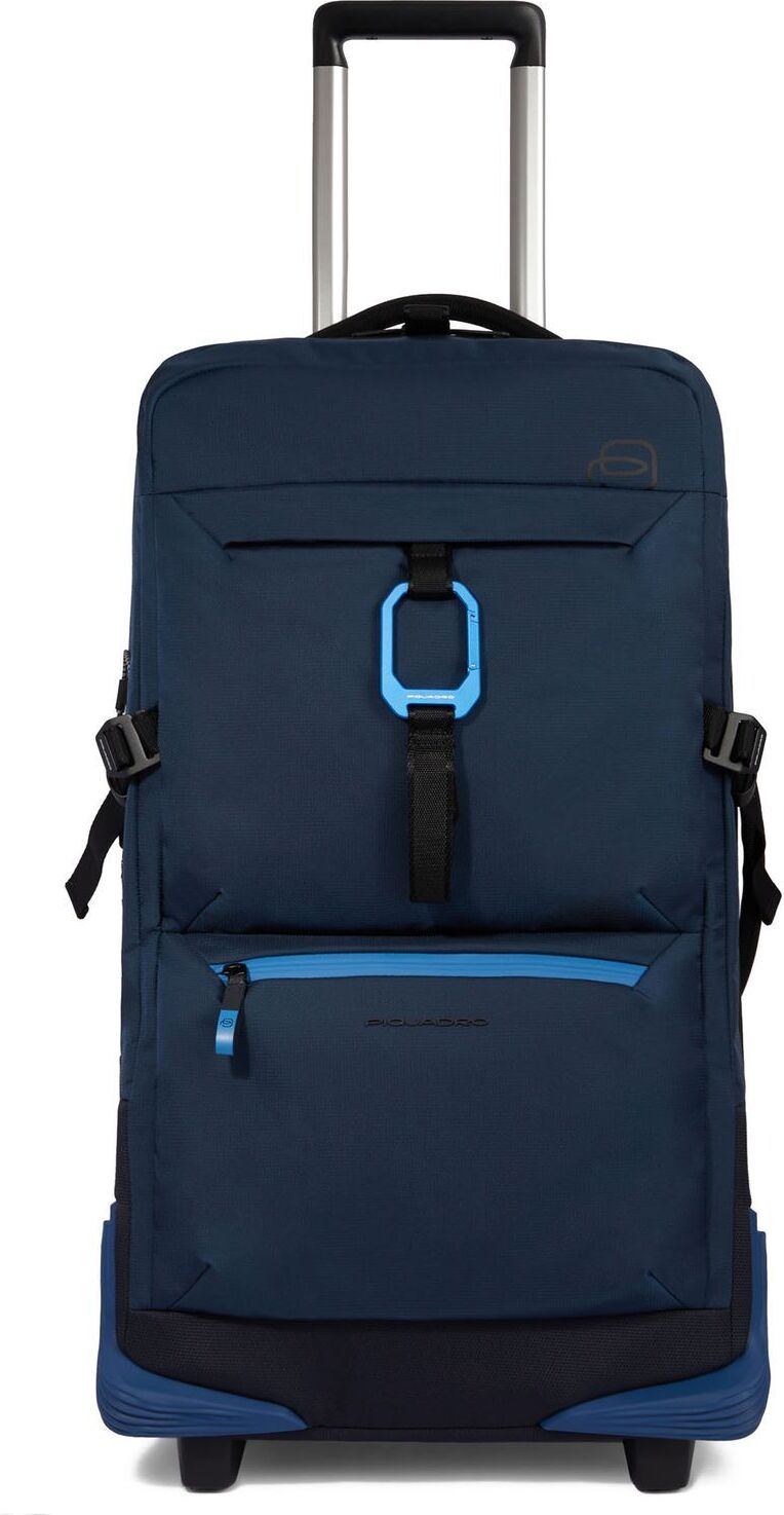 PIQUADRO Corner 2O Wheeled Duffel Bag Blue