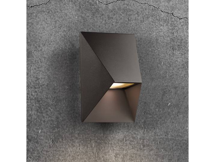 Pontio 15 Applique Murale d'Extérieur Black - Nordlux - Moderne - Métal - Angulaire