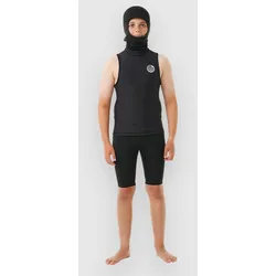 Rip Curl Fbomb Polypro Hood Kids Rash Guard black Gr. 16