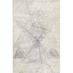 Webteppich Creation Eco 200 x 290 cm Polyester Beige