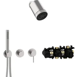 Herzbach MODUL7 Armatur-Set H-SP3 70.702722.1.09 SPOT Multi Edelstahl