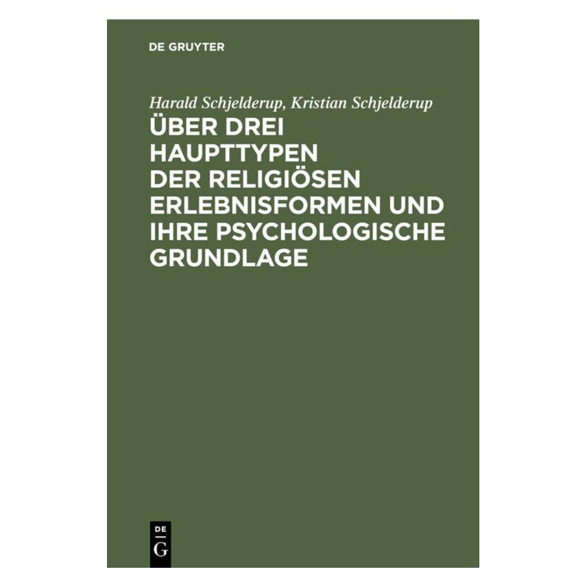 De Gruyter Schjelderup:Ãber drei Haupttypen der re (Deutsch, Hardcover, Harald Krabbe Schjelderup, Harald Schjelderup, Kristian Schjelderup) (67770693)