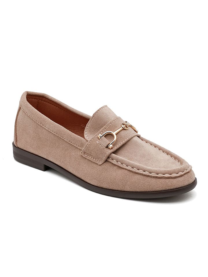 Sixth Sens Mokassins in Beige - 37