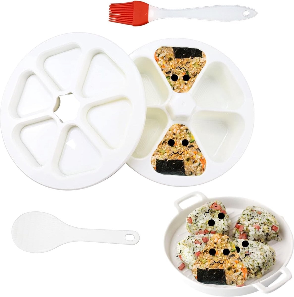 Onigiri Sushi Maker Set voor DIY Sushi en Bento