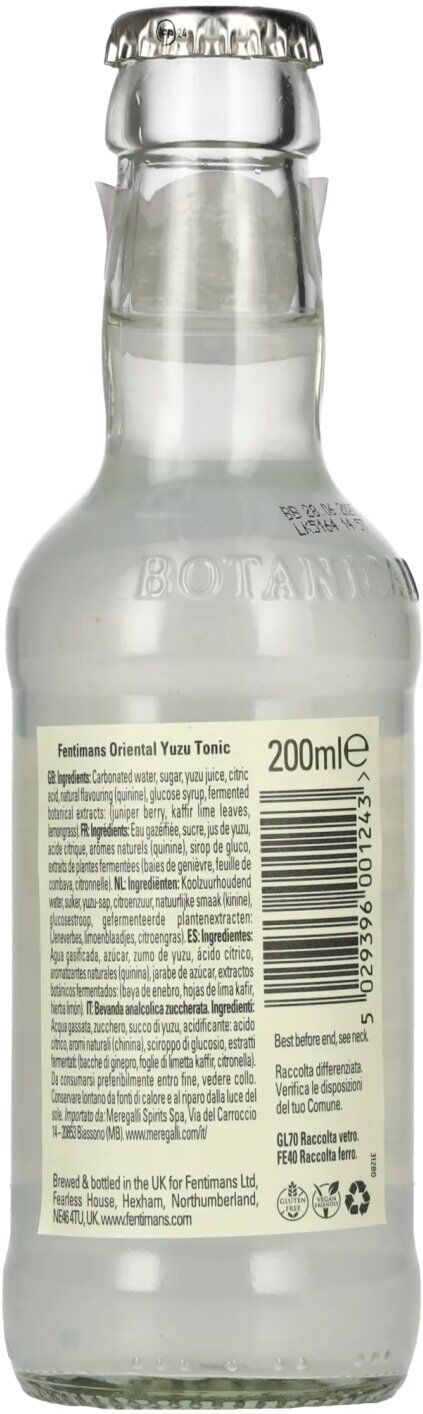 Fentimans ORIENTAL YUZU Tonic 0,2l