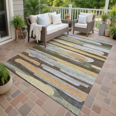 Addison Rugs Machine Washable Indoor/ Outdoor Casual Merriam Chantille Rug