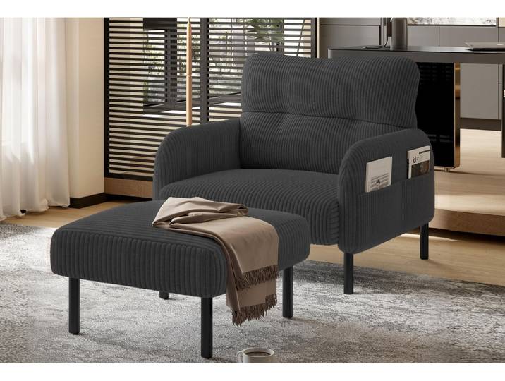 LVHOM Sofa Polstergarnitur, Sicher, komfortabel & multifunktional für Familien, 2 Teile