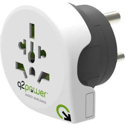 Q2 Power 1.100240 Reiseadapter Welt nach Indien