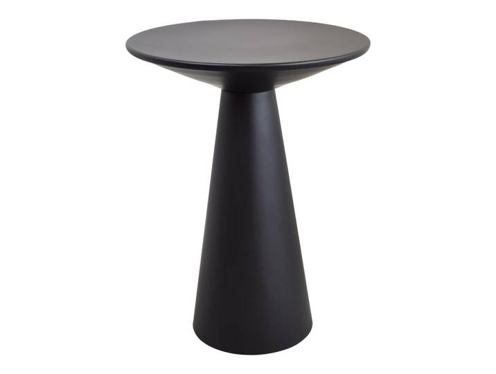 Loft42 Beistelltisch Ferry Schwarz, Metall, 44x60x44 cm, Wohnzimmer, Wohnzimmertische, Beistelltische