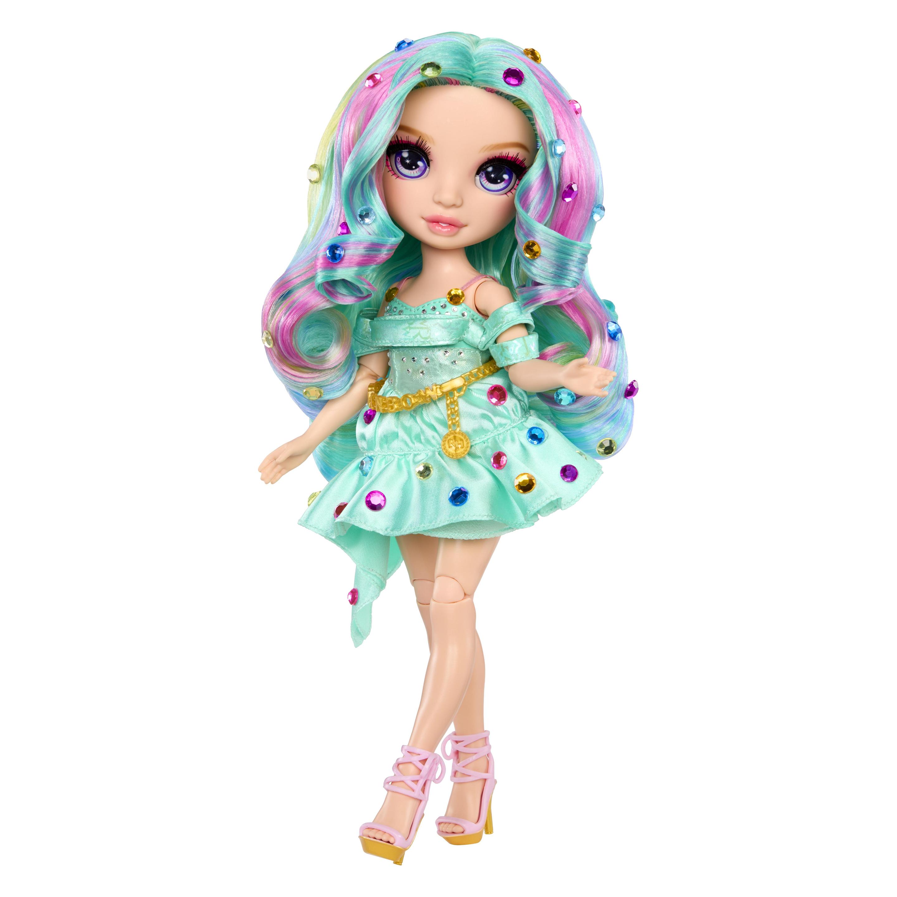 MGA Rainbow High Be Dazzling Fashion Dolls - Celine Turquoise (597827-EUC)