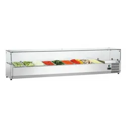Bartscher Kühlregal 9 x GN 1/3, 190 W, 220 V - MONO, zum Zusammenbauen