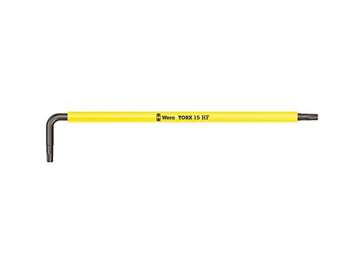 Wera 967 SXL HF TORX hoeksleutel meerkleurig met houdfunctie, lang, TX 15 kleur