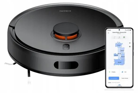Xiaomi S20 Saugroboter 2-in-1 Staubsauger und Wischen 120 Min mit Kartierung