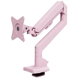 Arozzi TIS Alzare Neo Gas (Tisch, 49", 9 kg), Monitor Halterung, Pink