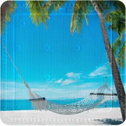 Kleine Wolke Duscheinlage Bahamas Multicolor 55x55 cm