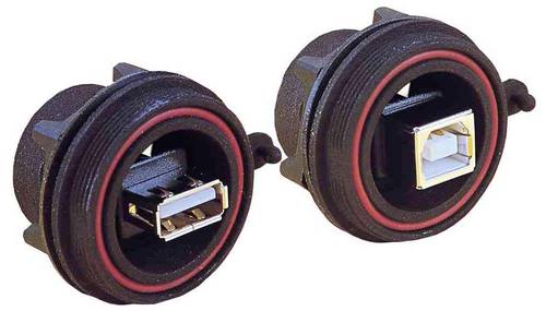 Bulgin USB connector A TYPE USB CHASSIS BUCC PX0842/A Inhalt: 1St.