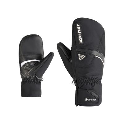 Fäustlinge ZIENER "GALISOR-Z GTX + GORE PLUS", Herren, Gr. 7.5, schwarz, Polyester, Handschuhe Fäustlinge