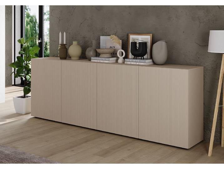 Sideboard Rio 241cm Beige/Kaschmir