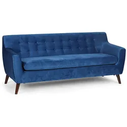Sitzgarnitur NORDIC, 3 Sitzplätze, blau