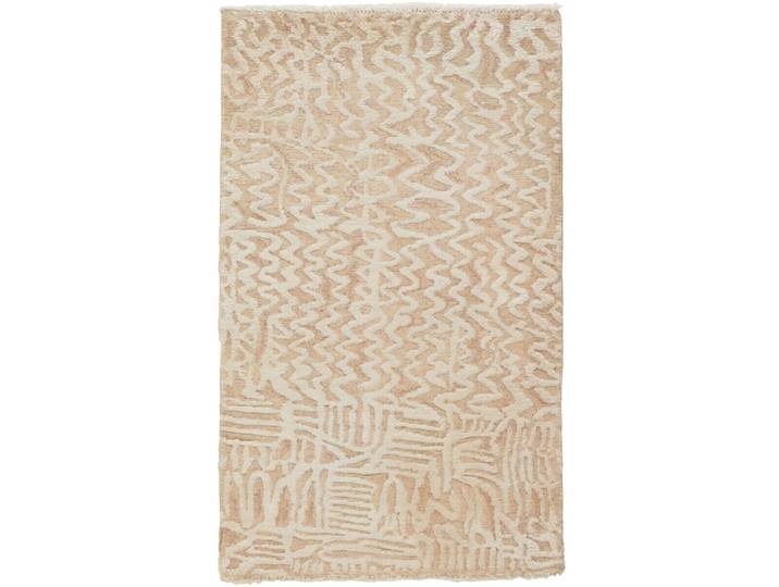 Sindhi Teppich 61x89 Handgeknüpft Modern Orientteppich Designteppich